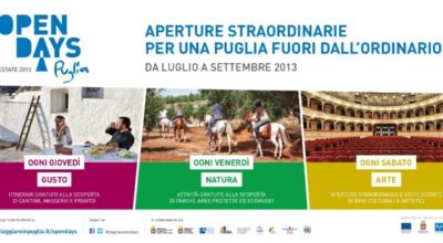 Open Days di Puglia Promozione