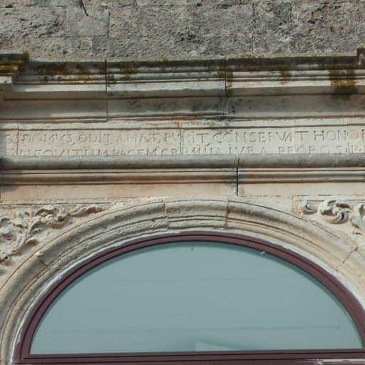 Palazzo Ducale Epigrafe
