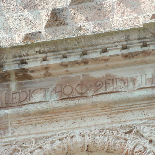 Palazzo Sangiovanni Epigrafe